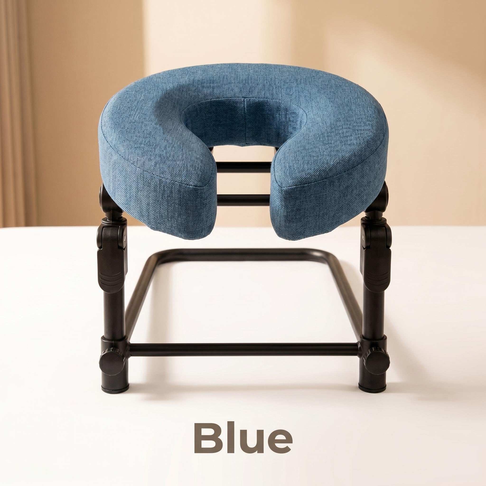 Home Massage Kit with Cloud-Like Comfort Face Pillow, Adjustable Bedside Face Cradle with Skin-Friendly Breathable Fabric, Quick Setup for Bedside Use